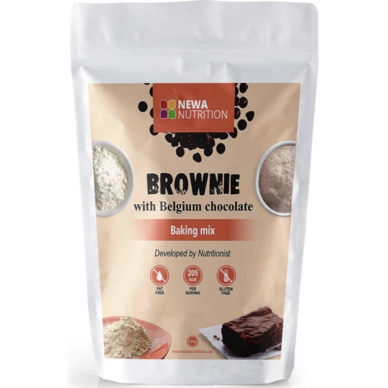 Protein Rex Brownie kuivküpsetussegu šokolaadiga 200g